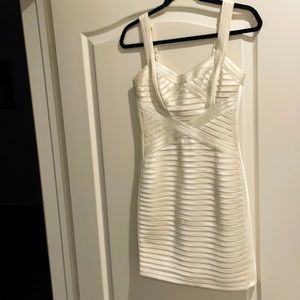 Bcbg Pearl white dress